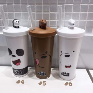 แก้ว webarebears miniso