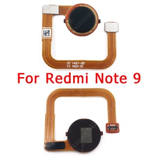 เซนเซอร์อะไหล่สําหรับซ่อมแซมลายนิ้วมือ Xiaomi Redmi Note9 Note9