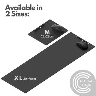 Chieftain แผ่นรองเมาส์ Mouse Pad Desk Mat Size XL แบบแข็ง พื้นผิวเหล็ก 100% 220x280 300x900