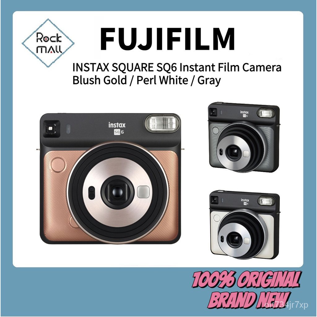 日本最級 FUJIFILM チェキ SQUARE SQ6 ブラッシュゴールド INS SQ 6