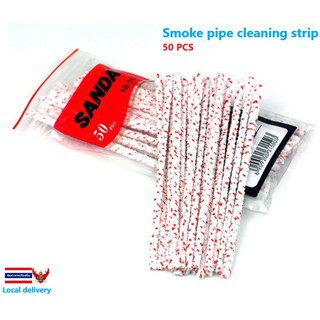 แถบทำความสะอาดท่อpipe cleaning strip 50PCS