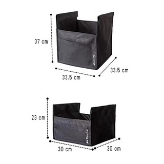 แหล่งขายและราคากระเป๋า (เฉพาะกระเป๋า) สำหรับใส่กับโต๊ะสนาม สีดำ ขนาด  M L ใส่ได้พอดีกับใต้โต๊ะสนามอาจถูกใจคุณ