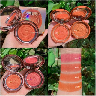 HF6035 SIVANNA COLORS MOUSSE BLUSH :  บลัชออน + อายเชโดว์ สุดวิ้งมาแล้วว เนื้อครีมมูส นุ่มลื่น ปัดง่ายสีชัด