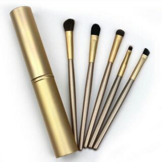 Make up brush sets --สีทอง