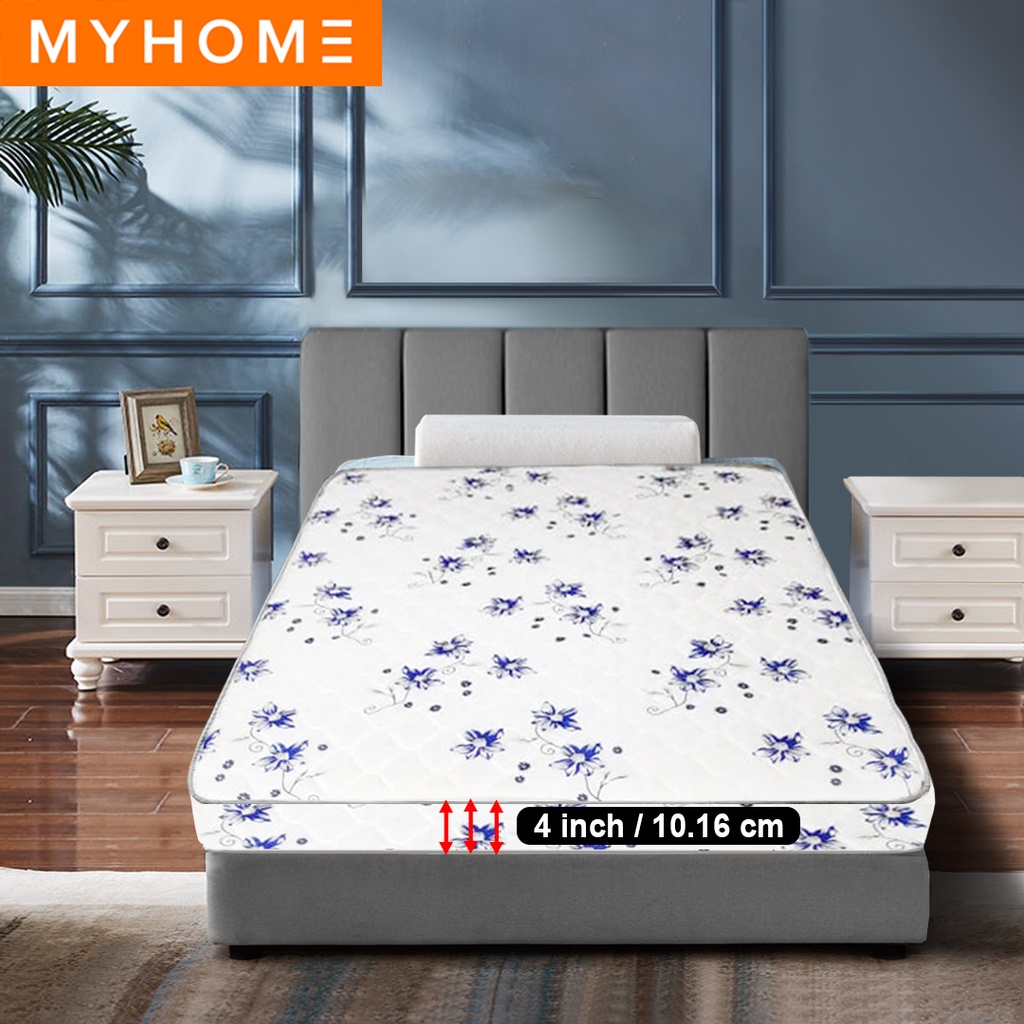 KENZZO: ที่นอน 3 ฟุุต เบาะนอน คุณภาพดี เนื้อผ้าดี ทนทาน หนาขนาด 4 นิ้ว (Noah Mattress 4 Inch Thickne