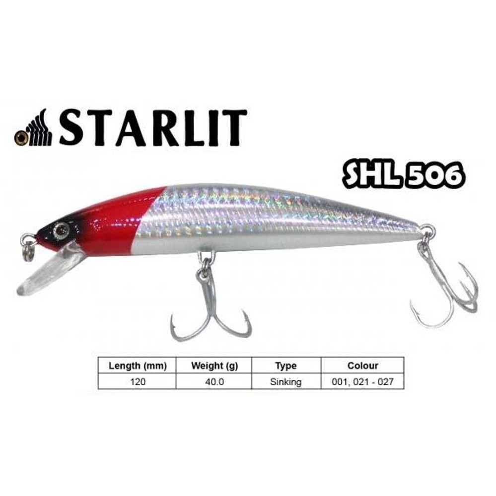 STARLIT SHL506 12CM 40G SINKING PINTAIL LURE