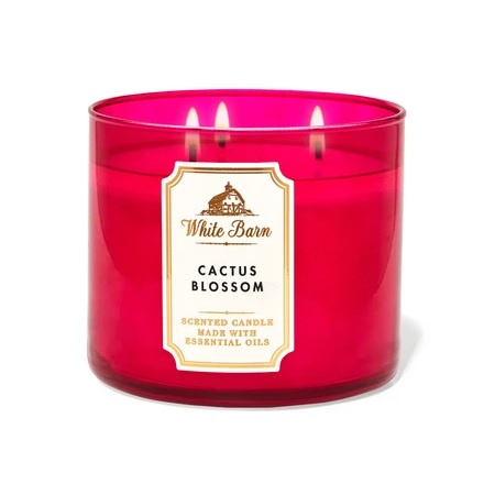 Bath & Body Works White Barn Scented Candle #Cactus Blossom 411 g
