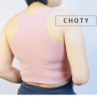 ( ผ้าร่อง / ½ กล้ามสปอร์ต L ) แบรนด์ CHOTYSHOP สินค้าผลิตในไทย  QRB.D