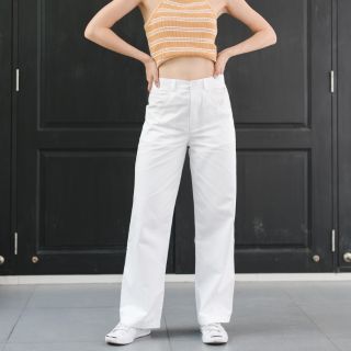 SAILOR PANTS - Daisy White