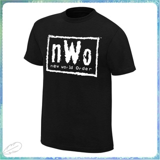 ขายดี ใหม่ เสื้อยืดคอกลม แขนสั้น พิมพ์ลาย Wwe Nwo สไตล์เรโทร สําหรับผู้ชาย TYUI9112