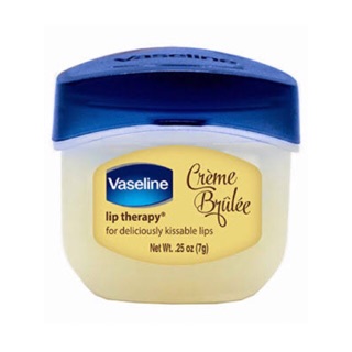 ลิปวาสลีน Vaseline Lip Therapy 7g #Creme Brulee