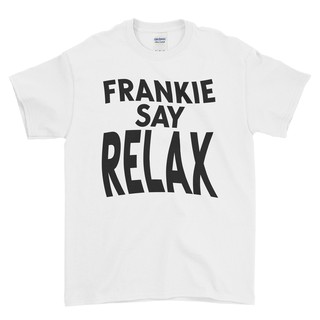 เสื้อยืด พิมพ์ลายภาพยนตร์ Friends Frankie Says Relax 01