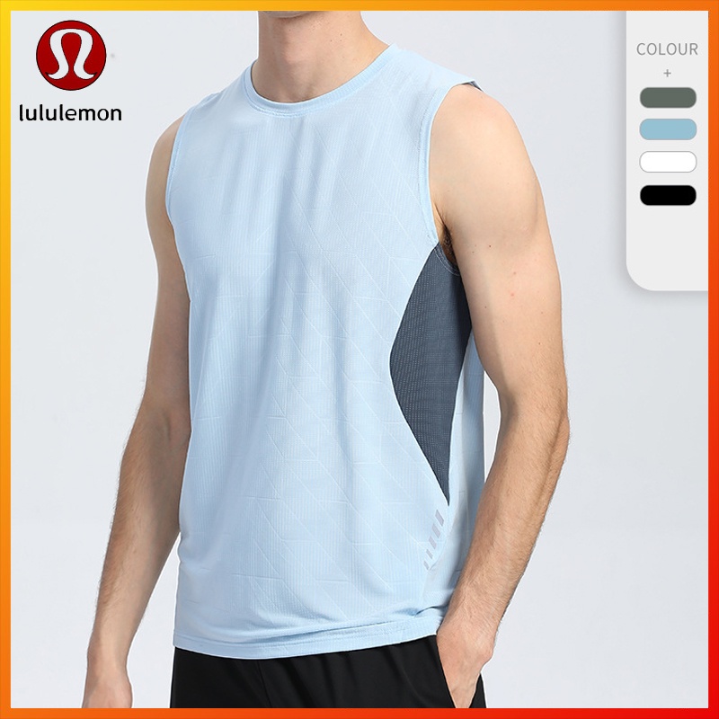 Lululemon ใหม่ เสื้อกล้าม หลายแผง เหมาะกับการเล่นโยคะ กีฬา สําหรับผู้ชาย G21