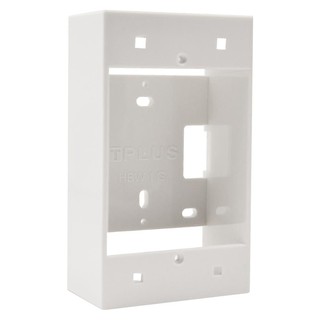 กล่องสายไฟ กล่องลอย ELEKTRA 14492 2x4 ท่อร้อยสายไฟ อุปกรณ์ งานระบบไฟฟ้า WALL BOX ELEKTRA 14492 2X4” WHITE
