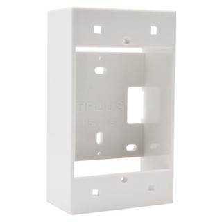 Wiring box WALL BOX ELEKTRA 14492 2X4” WHITE Conduit, accessories Electrical work กล่องสายไฟ กล่องลอย ELEKTRA 14492 2x4