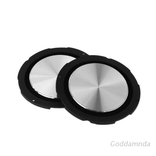 GODD  2PCS Passive Bass Radiator Speaker Diaphragm 55mm Auxiliary Strengthen Vibration Membrane Woofer DIY Accessories