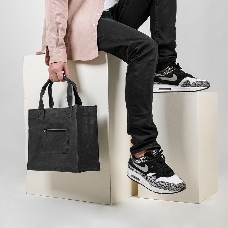 MOOF49 KRAFT 14" กระเป๋าผ้าคราฟท์ซักได้ ขนาด 14 นิ้ว