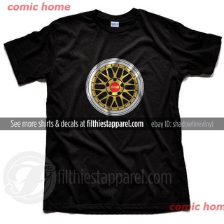 comic home เสื้อยืดผ้าฝ้าย 100% สําหรับ Bmw M 3 E 46 E 92 Gt - R Vw Audi เสื้อยืดผู้ชาย ดพิมพ์ลาย เสื้อยืดผ้าฝ้าย คอกลม