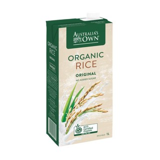 "โปร" น้ำนมข้าวออแกนิก Australias Own Organic Rice Milk 1000ml. ของแท้ ‼