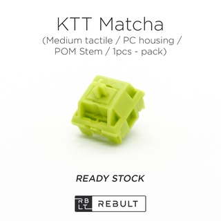 Ktt Matcha (สัมผัสปานกลาง) สวิตช์เชิงกล สําหรับคีย์บอร์ดเชิงกล