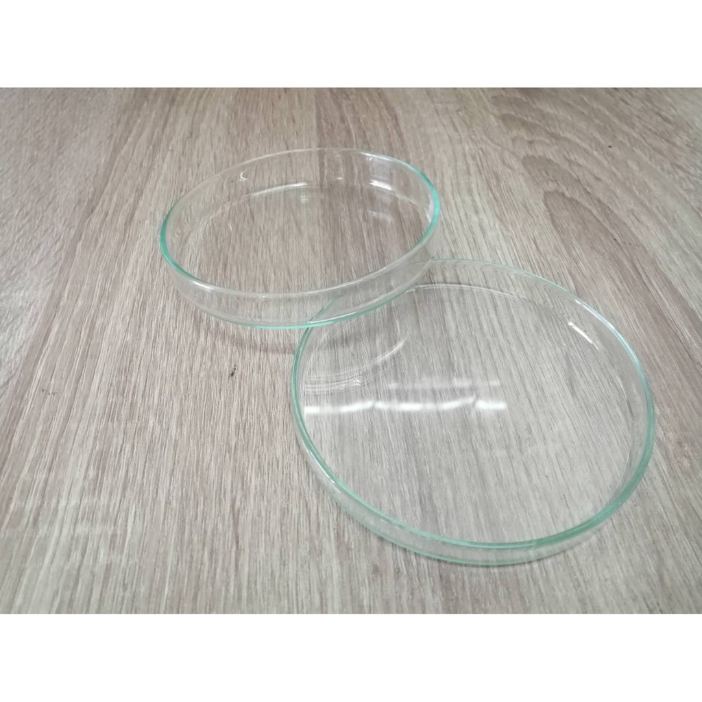 Petri dish 15 x 100 mm. จานเพาะเชื้อแก้ว (ANUMBRA) เป็นคู่