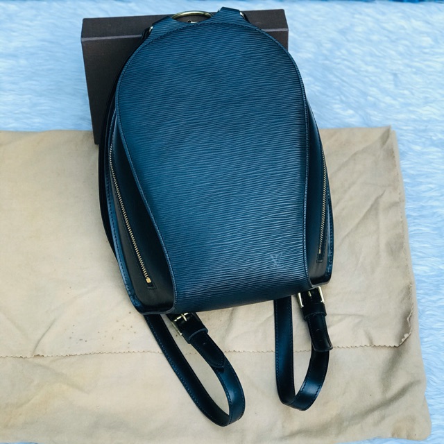 LV. Epi Mabillon Backpack (เป้ลายไม้สีดำ) แท้💯%