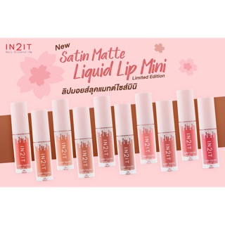 In2it Satin Matte Liquid Lip Mini