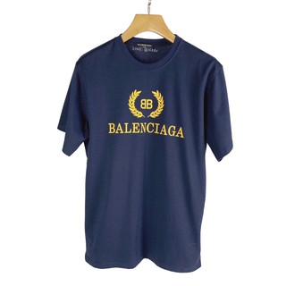 เสื้อยืด Balenc สีกรมท่า ผ้า Cotton 100%