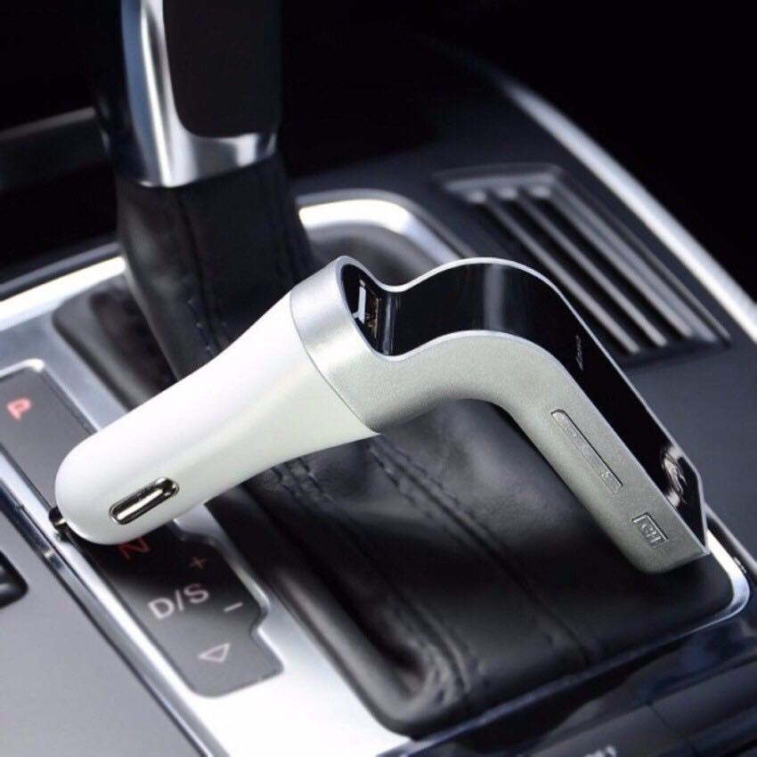 แท้ 100% CAR G7 อุปกรณ์รับสัญญาณบลูทูธในรถยนต์ Bluetooth Car Charger