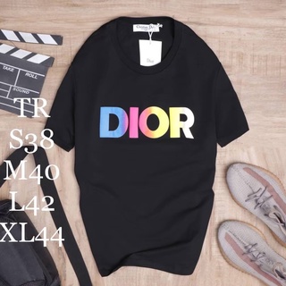 dior เสื้อยืดแขนสั้น