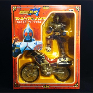 Banpresto Figure &amp; Bike Masked Rider Kamen Rider Blade &amp; Bike NEW คาเมนไรเดอร์ ใหม่