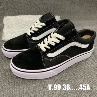 พร้อมส่งรองเท้าผ้าใบผูกเชือก Vans งานเกรดA (โค้ดส่วนลด80฿ : NEWMIGA)