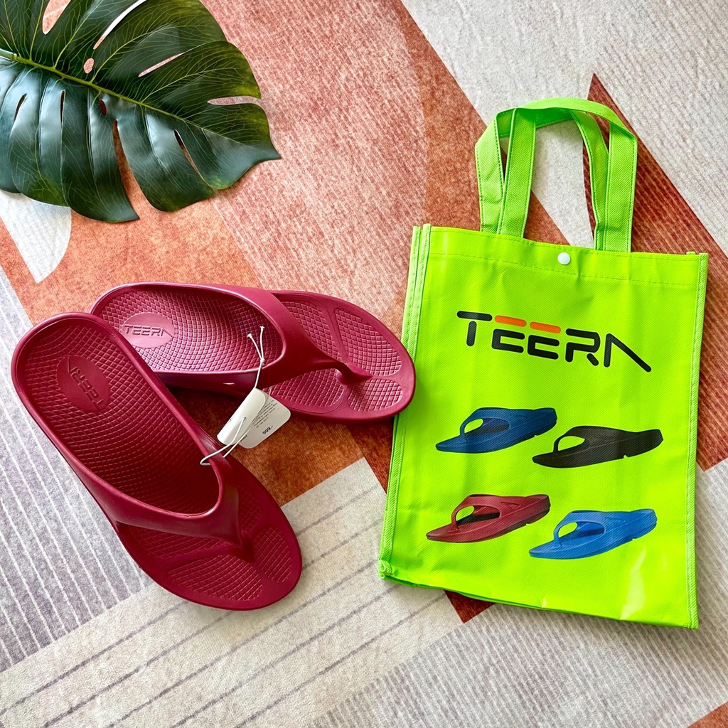 รองเท้า TEERA แบบหนีบ New Fashion เพื่อสุขภาพ ปีนเขา น้ำตก ทะเล น้ำหนักเบา รองเท้าสำหรับผู้ที่ยืน เดิน นาน