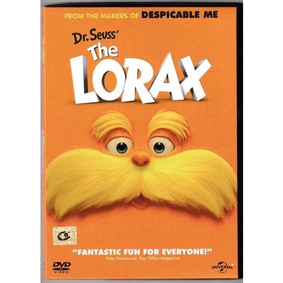 DVD Dr.Seuss’s The Lorax