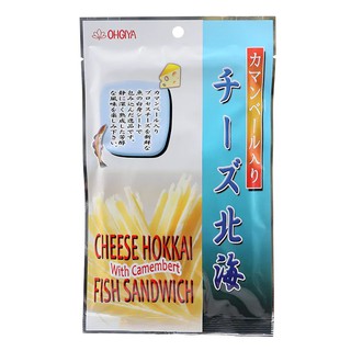 โอกิยะปลาเส้นไส้ชีส 45กรัม Okiya Fish Noodles with Cheese 45g.