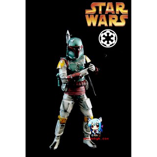 สตาร์วอร์ นักล่าเงินรางวัล โบบา เฟทท์ Star Wars Boba Fett 1/6 Vinyl Model Figure ไวนิล โมเดล ฟิกเกอร์