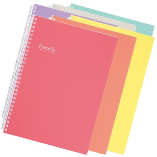 LIHIT Pastello Twist Ring Note B5 (สมุดโน๊ตเปลี่ยนไส้ได้) N-1908