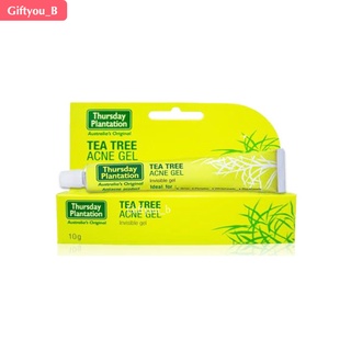 Thursday Tea Tree Acne gel เจลแต้มสิว ผสมสารสกัดจาก Tea Tree Oil ขนาด 10 กรัม