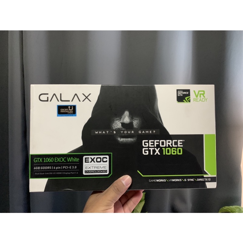GTX1060 6GB GALAX มือสอง