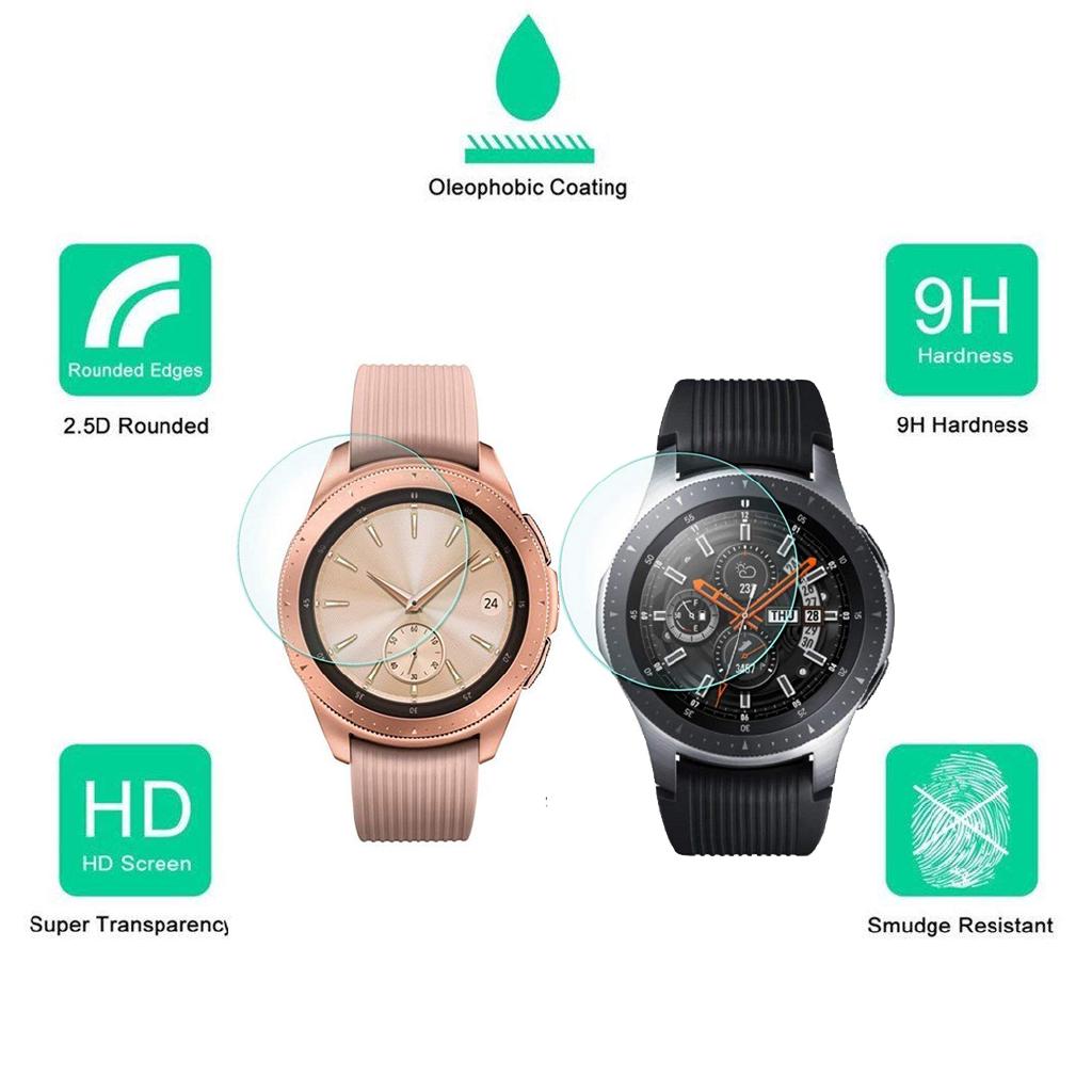 ฟิล์มกระจกนิรภัย กันรอยหน้าจอ สำหรับ Samsung Galaxy Watch 42 มม. 46 มม .