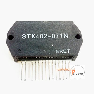 STK402-071N 2-Channel AF Power Amplifier.