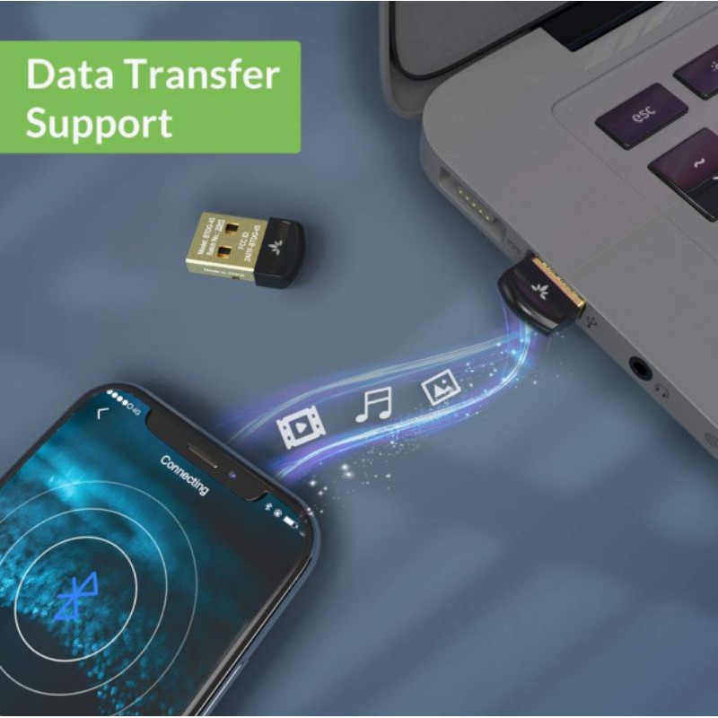 Avantree ⚡️FLASH SALE⚡️ New Bluetooth 5.0 เเท้ DG45 USB DongleสำหรับWindows PC,รองรับหูฟังบลูทูธลำโพง - รูปที่ 3