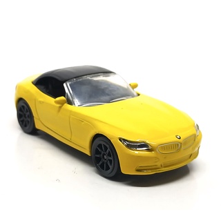 Majorette BMW Z4 Roadster - Yellow Color /Wheels 8S /scale 1/56 (3 inches) no package