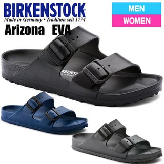 BIRKENSTOCK รองเท้าแอริโซนาผู้ชายและผู้หญิงรองเท้าแตะ EVA กันลื่นรองเท้าแตะชายหาดและรองเท้าแตะ