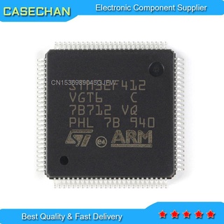 ไอซี STM32F412 STM32F767VGT7 LQFP100 STM32F412VGT6 STM32F401VET6 STM32F091VBT6 QFP100 ใหม่ ของแท้ 100% 1 ชิ้น