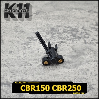 ฝาครอบหัวฉีดเรือน  CBR150 CBR250 ท่อหัวฉีด เเบบงอ