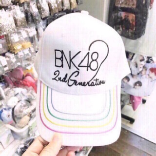 🌈 หมวกแก๊ป ถูกที่สุด 🧢 [พร้อมส่ง📍] ปักลายbnk48 bnk48_2nd