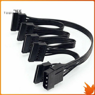พาวเวอร์ซัพพลาย 4Pin Ide To 5-Port 4Pin Molex To Multi Sata …