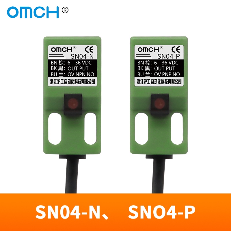 1pcs SN04-N SN04-P DC NPN Approach Sensor Indevic Proximity Switch Sensor Switch 4mm 3 สาย 6-36V/DC