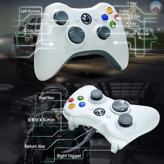 E 360 Wireless Game Joystick Computer Laptop Pc Game Controller Console Game Pad Joypad Win 10 Games Accessories ส วนลดอ กต อไป 411